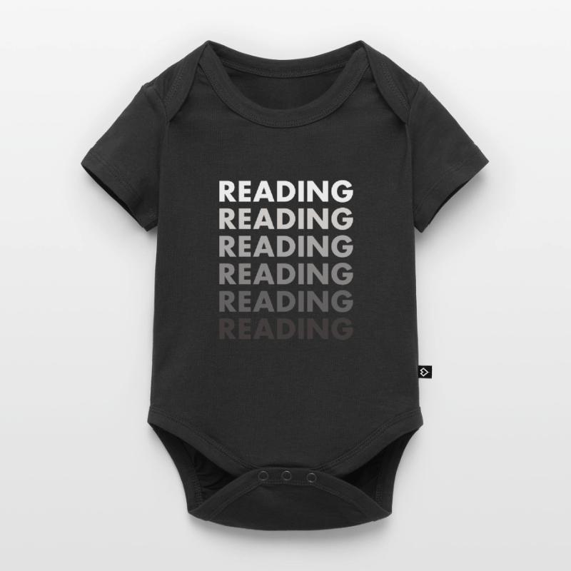 Reader Reading Baby Premium Kurzarmbody