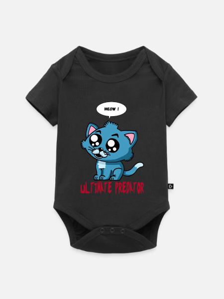 Ultimativer Perdator - Baby Premium Kurzarmbody - Schwarz