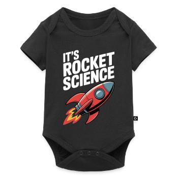 It’s Rocket Science - Baby Premium short-sleeve bodysuit - black - Front