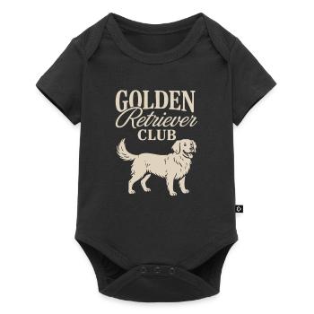 Golden Retriever Club - Body à manches courtes Premium Bébé - noir - Devant