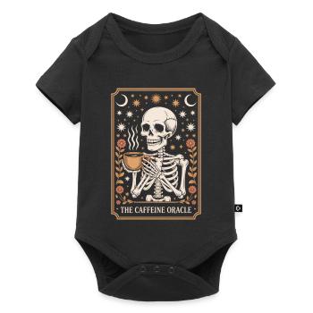 The Caffeine Oracle Coffee Oracle Tarot - Baby Premium short-sleeve bodysuit - black - Front