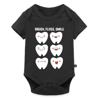 Receptionist Dentist - Baby Premium short-sleeve bodysuit - black - Front
