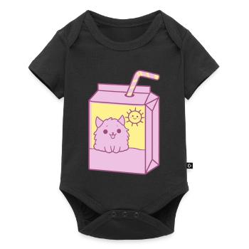 Cute Package Design - Baby Premium short-sleeve bodysuit - black - Front