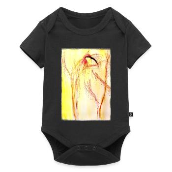 guêpier - Body à manches courtes Premium Bébé - noir - Devant