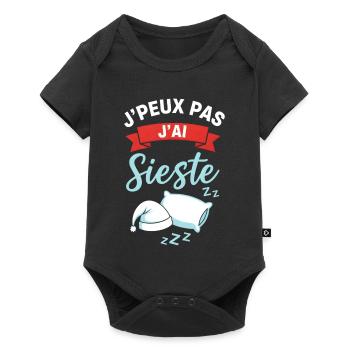 I Have Nap: Gentle Break - Baby Premium short-sleeve bodysuit - black - Front