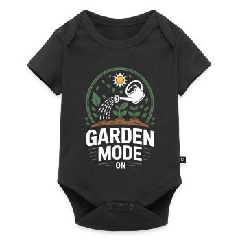 Mode jardin sur Gartenmodus An Gärtner - Body à manches courtes Premium Bébé - noir - Devant