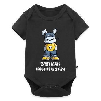 Es gibt nichts fröhliches an Ostern! - Baby Premium Kurzarmbody - Schwarz - Vorne