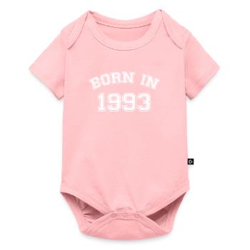 NÉS EN 1993 Birthday Born Gifts Chemises - Body à manches courtes Premium Bébé - rose - Devant