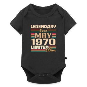 May 1970 May - Jubilee May 1970 - Baby Premium short-sleeve bodysuit - black - Front