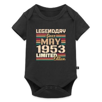 May 1953 May - Jubilee May 1953 - Baby Premium short-sleeve bodysuit - black - Front