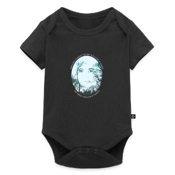 Inspiring saying Trees Philosophy Forest Quote - Baby Premium short-sleeve bodysuit - black - Front