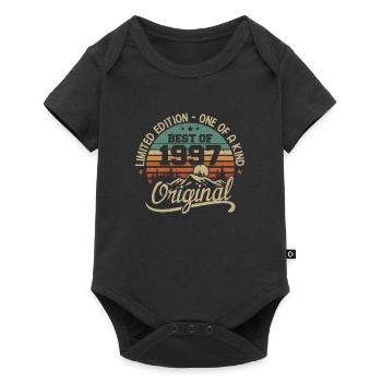 Vintage 1997 Légende - Rétro Cadeau D’anniversaire - Body à manches courtes Premium Bébé - noir - Devant