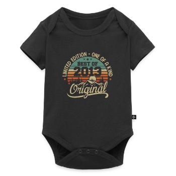 Vintage 2013 Légende - Rétro Cadeau D’anniversaire - Body à manches courtes Premium Bébé - noir - Devant