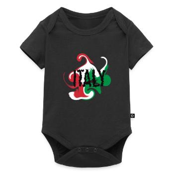 Italie - Body à manches courtes Premium Bébé - noir - Devant
