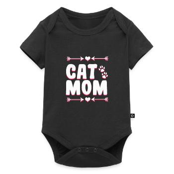 Cats mother - Baby Premium short-sleeve bodysuit - black - Front