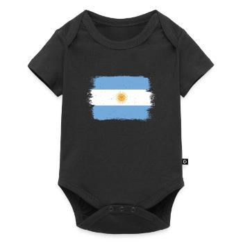 Argentina Flag South America Argentine Flag - Baby Premium short-sleeve bodysuit - black - Front