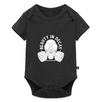 Urban exploration Urbexing Lost Places - Baby Premium Kurzarmbody - Schwarz - Vorne