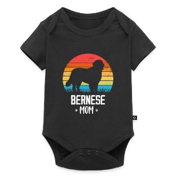 Bernese Mountain Dog - Baby Premium short-sleeve bodysuit - black - Front
