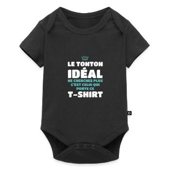 The ideal Uncle look no further is me - Baby Premium short-sleeve bodysuit - black - Front