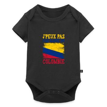 I can't get stuck in Colombia - Baby Premium short-sleeve bodysuit - black - Front