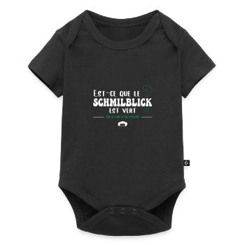 Is Schmilblick green? Miller - Baby Premium short-sleeve bodysuit - black - Front