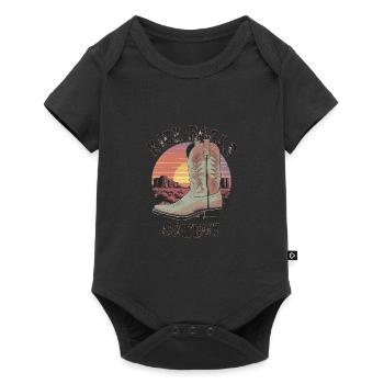 Kick Rocks Cowboy Western Sunset for a - Baby Premium short-sleeve bodysuit - black - Front