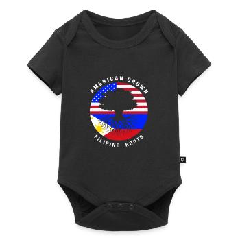 Filipino Philippines - Baby Premium short-sleeve bodysuit - black - Front