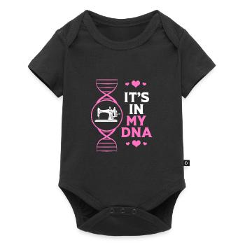 Sewing Machine Seamstress - Baby Premium short-sleeve bodysuit - black - Front
