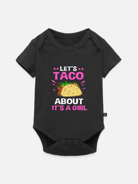 Gender Reveal - Baby Premium Kurzarmbody - Schwarz
