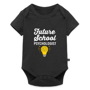 School psychologist - Baby Premium short-sleeve bodysuit - black - Front