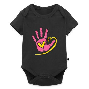 School psychologist - Baby Premium short-sleeve bodysuit - black - Front
