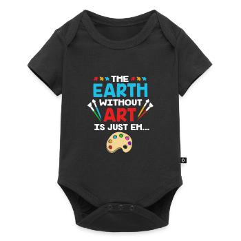 Painter - Baby Premium short-sleeve bodysuit - black - Front