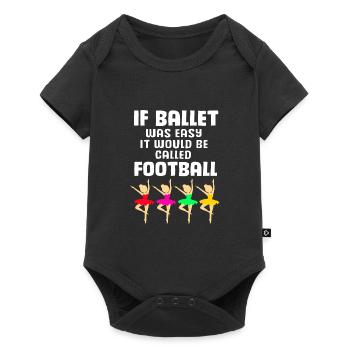 Ballet Ballet Dancer - Baby Premium short-sleeve bodysuit - black - Front