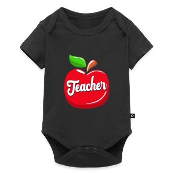 English Teacher English Teacher - Baby Premium short-sleeve bodysuit - black - Front