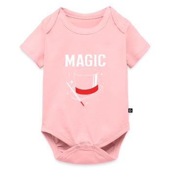 Sorcier - Body à manches courtes Premium Bébé - rose - Devant