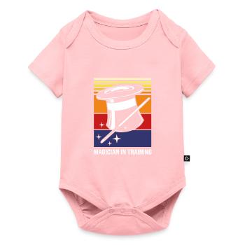 Sorcier - Body à manches courtes Premium Bébé - rose - Devant