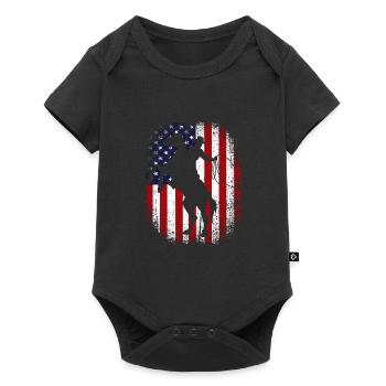Rodeo - Baby Premium short-sleeve bodysuit - black - Front