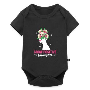 Body Positivity Feminist Feminism Feminist - Baby Premium short-sleeve bodysuit - black - Front