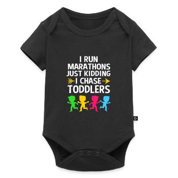 Éducation maternelle Éducateur Éducateur - Body à manches courtes Premium Bébé - noir - Devant