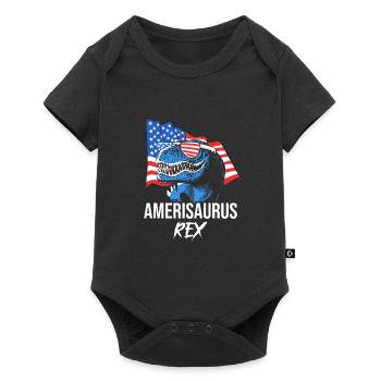Fourth of July National Colors National Day United States - Baby Premium short-sleeve bodysuit - black - Front