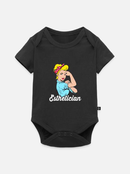 Kosmetikerin - Baby Premium Kurzarmbody - Schwarz