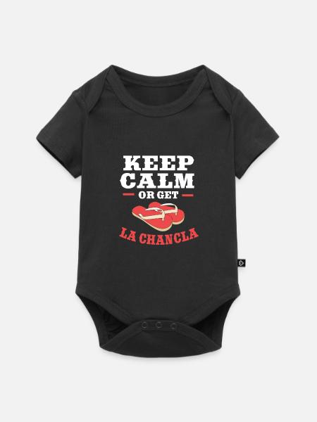 Latina Mutter - Baby Premium Kurzarmbody - Schwarz