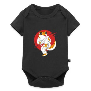 Leopard Gecko - Baby Premium short-sleeve bodysuit - black - Front
