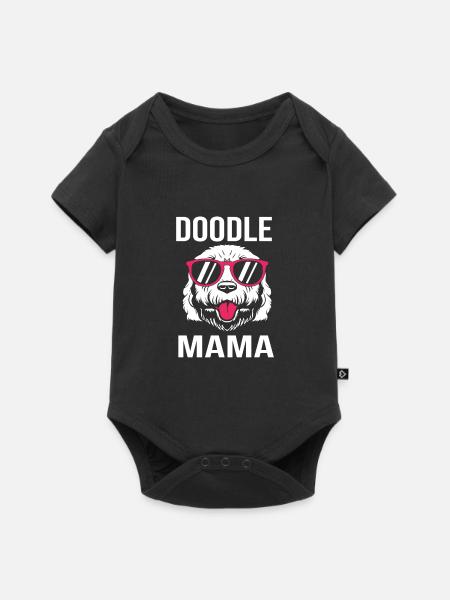 Goldendoodle - Baby Premium Kurzarmbody - Schwarz