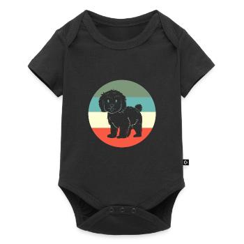 Goldendoodle - Body à manches courtes Premium Bébé - noir - Devant