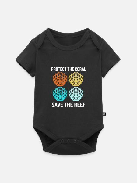 Aquarium Aquarist - Baby Premium Kurzarmbody - Schwarz