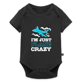 Air traffic controller - Baby Premium short-sleeve bodysuit - black - Front