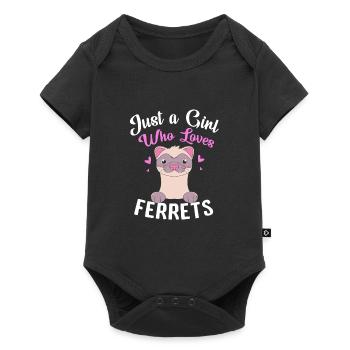 Furet - Body à manches courtes Premium Bébé - noir - Devant