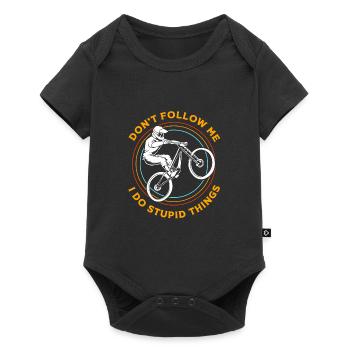 VTT VTT VTT - Body à manches courtes Premium Bébé - noir - Devant
