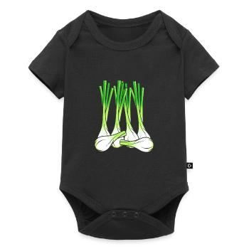 Oignon - Body à manches courtes Premium Bébé - noir - Devant